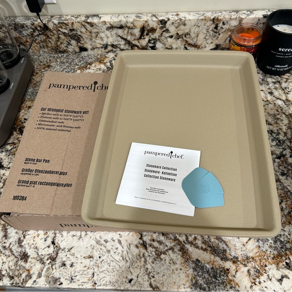 Stone bar pan